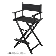 Load image into Gallery viewer, Professional Directors Makeup Chair (Folding) - Aluminium
